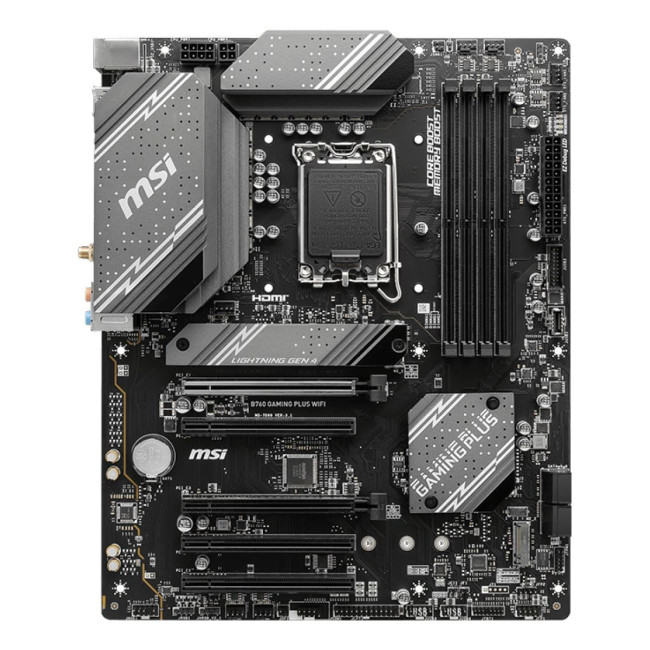Материнська плата B760 S1700 ATX B760 GAMING PLUS WIFI MSI