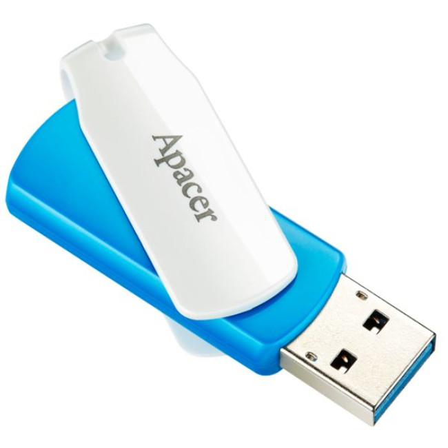 Flash Drive Apacer AH357 128GB USB 3.2 (AP128GAH357U-1) Blue/White