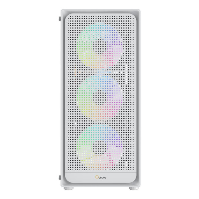 Корпус для комп'ютера MATX W/O PSU GAMMA C50 WH ARGB (GAMMA-C50-WHG400XX-GL) OCYPUS