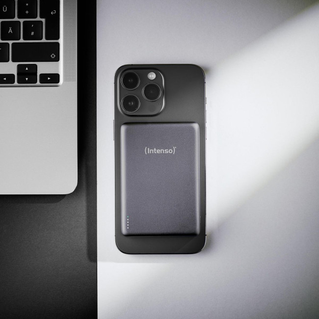 Портативний зарядний пристрій USB 10000MAH MAG GREY MW10000 7344034 INTENSO