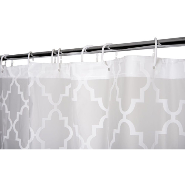 Шторка для ванної Idea Home DS-SC175 Grey-Olympic