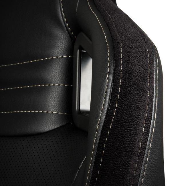Ігрове крісло Noblechairs EPIC штучна шкіра, чорний/золотий