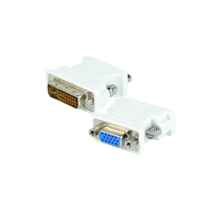 Адаптер DVI (24+5 пін)/VGA, M/F HD (3 ряди)