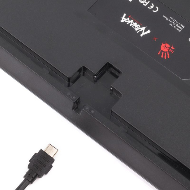 Клавіатура механічна ігрова, USB, RGB підсвічування, BLMS Red Plus Switch