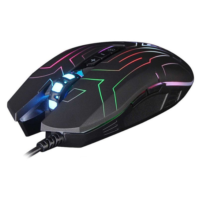 Миша ігрова X7 Oscar Neon Maze Black, оптична 2400 CPI, USB