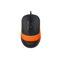 Миша дротова Fstyler, USB, 1600 dpi, чорний + помаранчевий