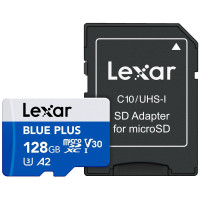 Карта пам’яті MICRO SDXC 128GB UHS-I W/A LMSBLPL128G-BNANG LEXAR
