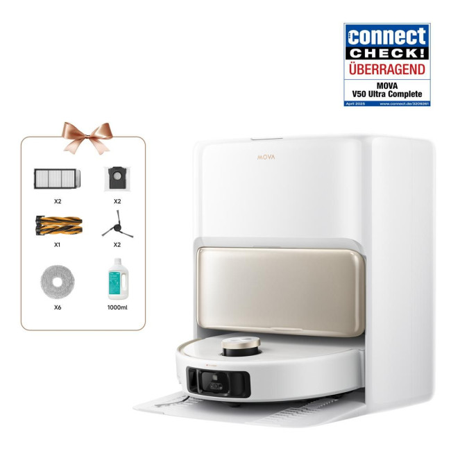 Робот-пилосос V50 ULTRA COMPLETE RLV72LE-1 MOVA