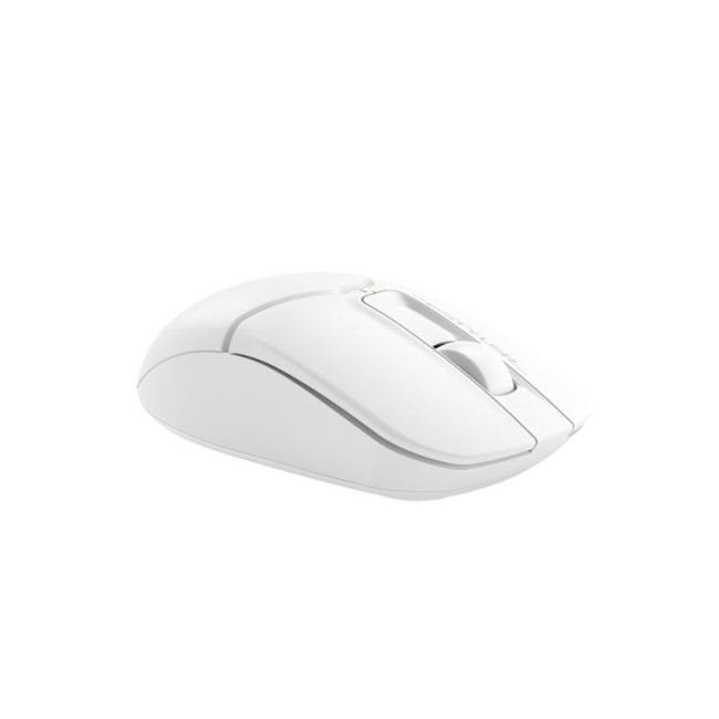 Миша бездротова безшумна Fstyler, Bluetooth / 2.4 ГГц, білий