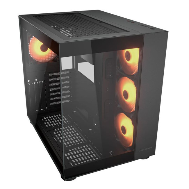 Ігровий корпус, 4*120 mm ARGB передвстановлені, Type-C x1, USB3.0 x2, Audio x1