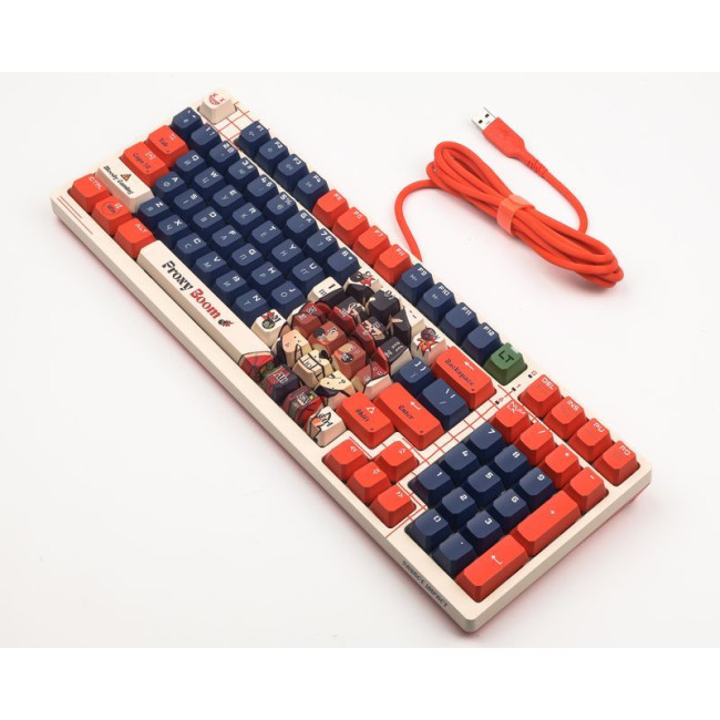 Клавіатура оптична ігрова, USB, RGB підсвічування, Alpha Optical Switch