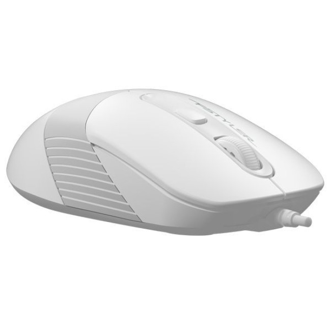 Миша дротова Fstyler, USB, 1600 dpi, білий