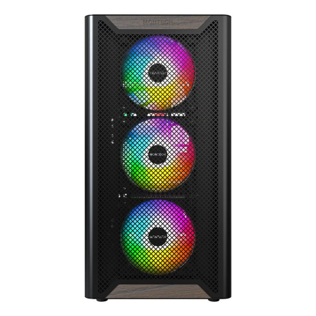 Корпус ATX W/O PSU XR WOOD (B) MONTECH