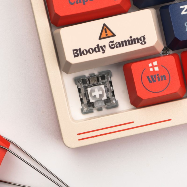 Клавіатура оптична ігрова, USB, RGB підсвічування, Alpha Optical Switch