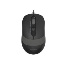 Миша дротова безшумна Fstyler, USB, 1600 dpi, сірий