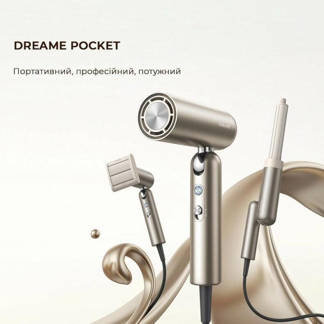 Фен-стайлер Dreame Pocket Titanium AHD51-TI