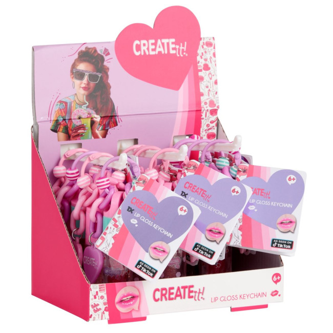 Блиск для губ Create IT! Брелок для ключів в асортименті (841006)