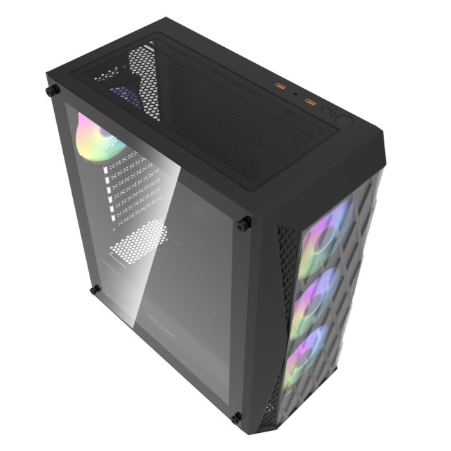 Корпус для комп'ютера DARK FLASH ATX без блока живлення DK352 чорний