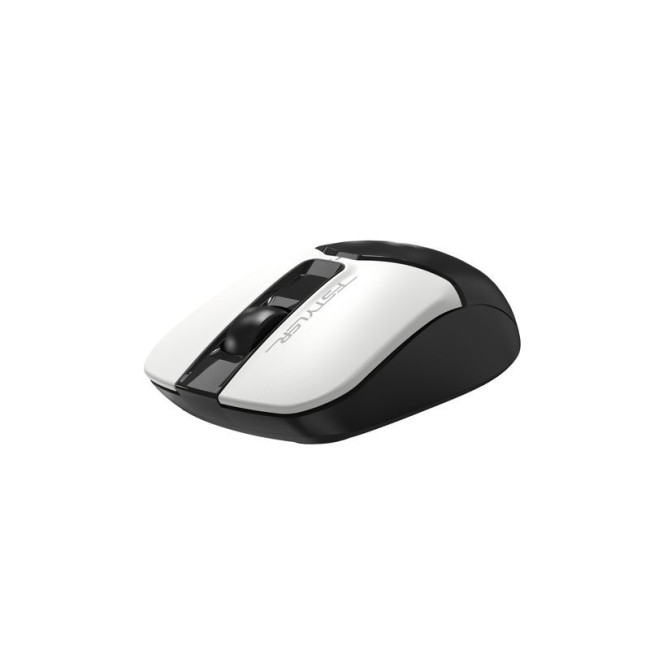 Миша бездротова безшумна Fstyler, USB, 1200 dpi, чорний + білий