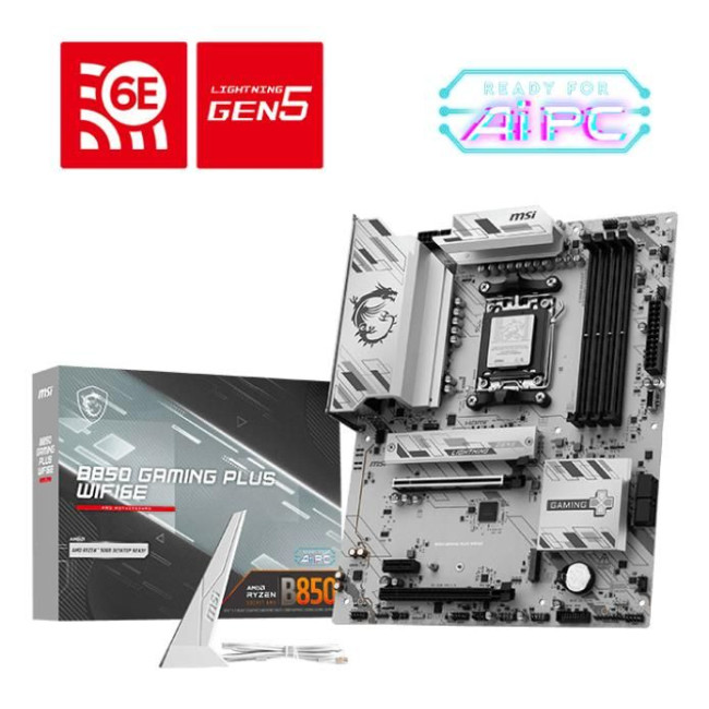 Материнська плата AMD B850 SAM5 ATX B850 GAM PLUS WIFI6E MSI