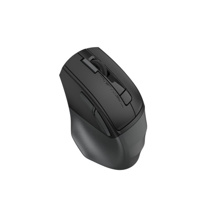 Миша бездротова безшумна Fstyler, Bluetooth / 2.4 ГГц, вбудований акумулятор, 2000DPI, сірий+чорний