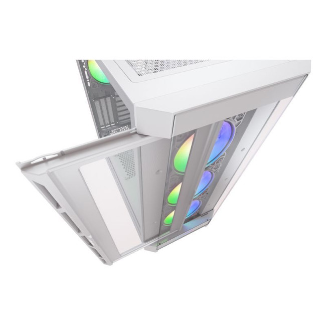 Ігровий корпус, 3*120mm ARGB, 1*120mm ARGB вентилятори передвстановлені, ATX/mATX/mini-ITX, скляне вікно