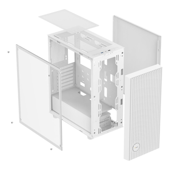 Корпус для комп'ютера ATX W/O PSU GAMMA C70 WH (GAMMA-C70-WHG000XX-GL) OCYPUS
