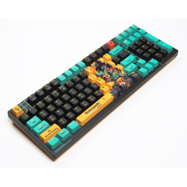 Клавіатура оптична ігрова, USB, RGB підсвічування, Alpha Optical Switch
