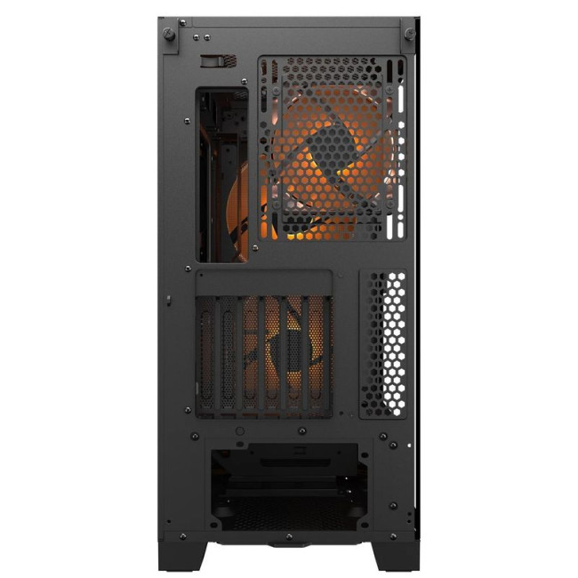 Ігровий корпус, 2*180mm ARGB, 1*120mm ARGB вентилятори передвстановлені, ATX/mATX/mini-ITX, скляне вікно