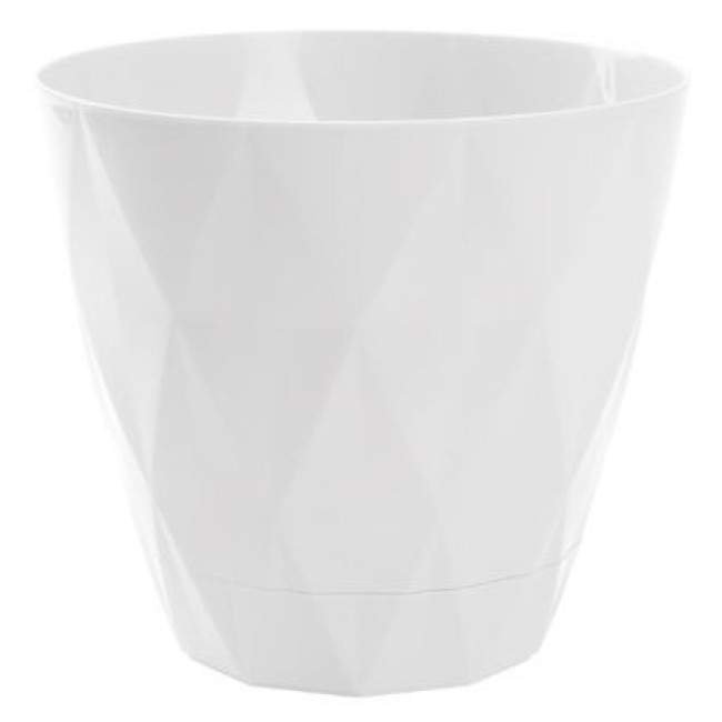 Горщик для квітів Violet House 0200 PRIZMA WHITE 5 л