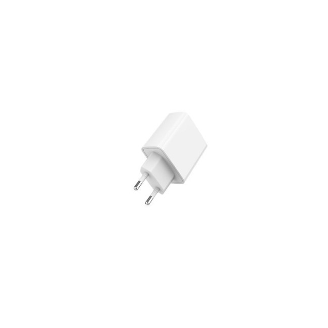 Мережевий ЗП, 1 USB-A + 1 Type-C (PD20Вт + QC3.0 18Вт), білий