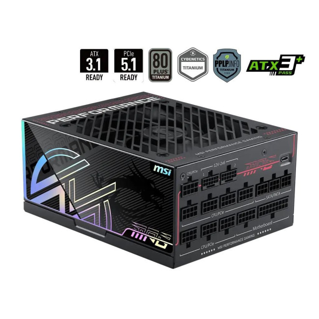 Блок живлення ATX 1300W MPG AI1300TS PCIE5 MSI