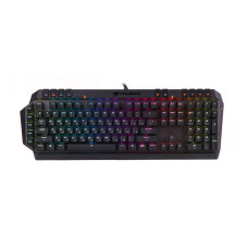 Клавіатура ігрова механічна, Cherry MX Red, RGB-підсвічування, USB, audio jack