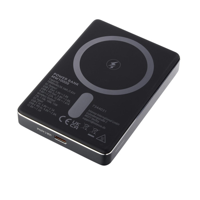 Портативний зарядний пристрій USB 10000MAH MAG GREY MW10000 7344034 INTENSO