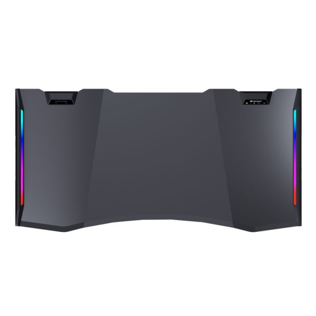 Стіл для геймера, ергономічний дизайн, USB 3.0/Audio хаб, RGB підсвічування, регулювання висоти