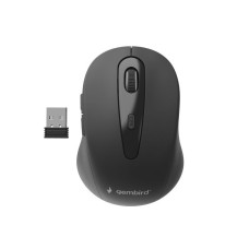 Бездротова оптична миша, USB, 1600 dpi, чорна