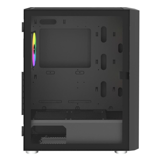 CASE MIDITOWER ATX W/O PSU/BLACK X2 PLUS (B) MONTECH