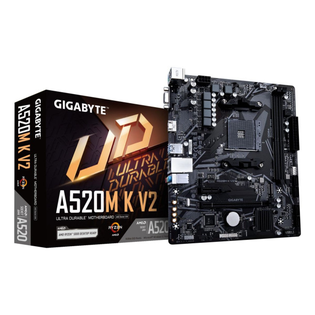 Материнська плата AMD A520 SAM4 MATX A520M K V2 1.1 GIGABYTE