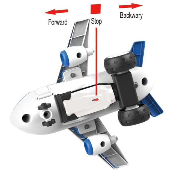 Літак з електродвигуном Diy Spatial Creativity LM8074-DZ-1
