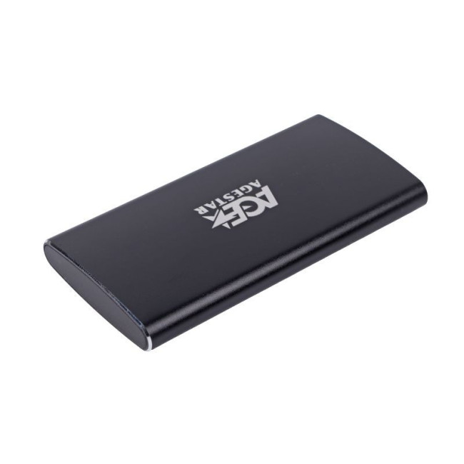 Зовнішня кишеня для mSATA, USB 3.0, метал, чорний
