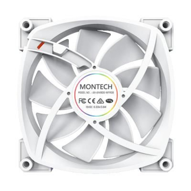 Корпусний вентилятор 140MM AX140 PWM WHITE MONTECH