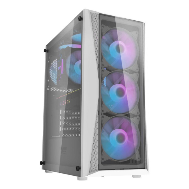 CASE MIDITOWER ATX W/O PSU/DK352 PLUS WHITE DARK FLASH