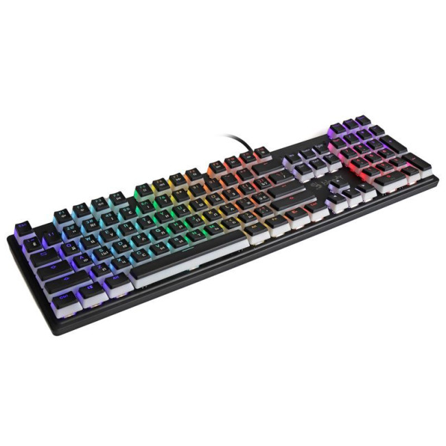 Клавіатура механічна ігрова, USB, RGB підсвічування, BLMS Switch Red Switch