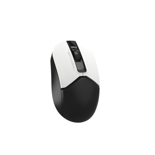 Миша бездротова безшумна Fstyler, USB, 1200 dpi, чорний + білий