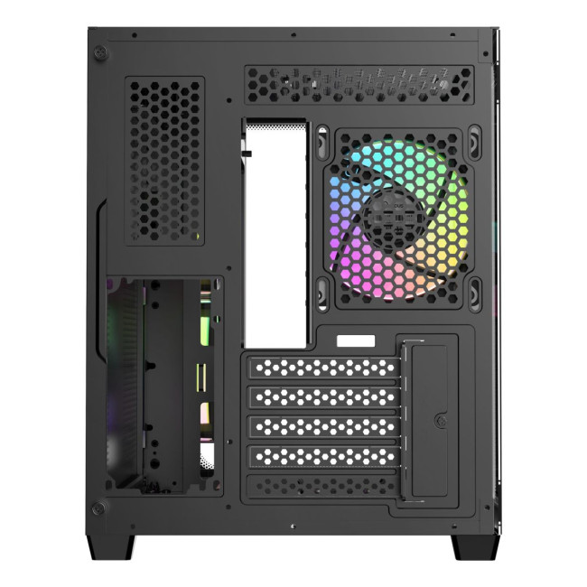 Корпус для комп'ютера IOTA C50 BK CURVE ARGB DIGITAL (IOTA-C50-BKD300CD-GL) OCYPUS