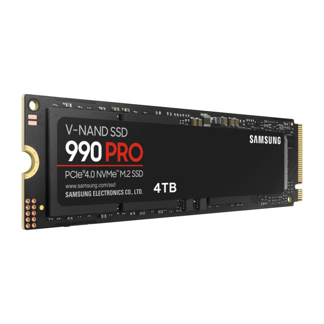 Твердотільний запам’ятовувальний пристрій накопичувач (SSD) G4 M.2 NVME 4TB 990 PRO MZ-V9P4T0BW SAMSUNG