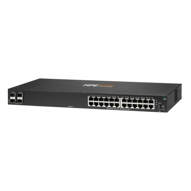 Комутатор HPE Aruba 6100 Switch 24G 4SFP+ JL678A (RSVLC-1813)
