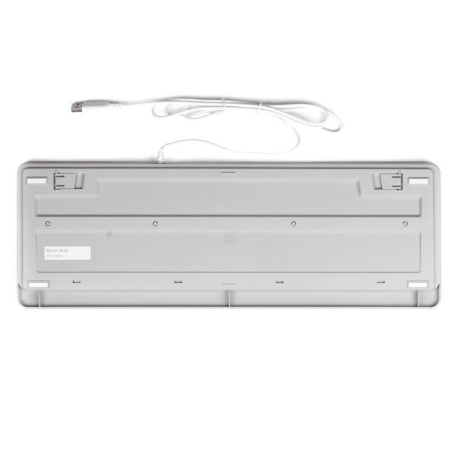 Клавіатура Fstyler Sleek Media Comfort, USB, білий