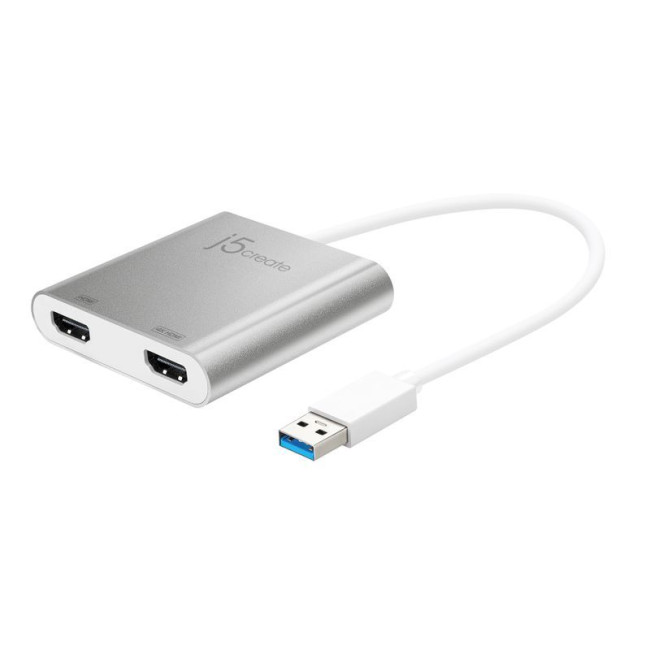 Адаптер-перехідник USB-A на 2 HDMI (2 незалежних екрани)