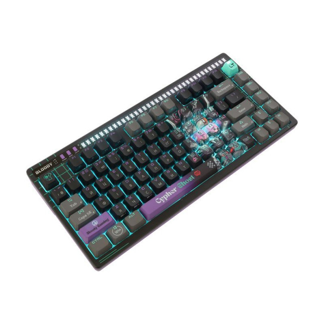 Клавіатура оптична ігрова, USB, RGB підсвічування, Alpha Optical Switch
